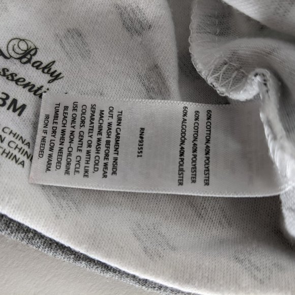 Baby Essentials 3-pack caps - Picture 4 of 4